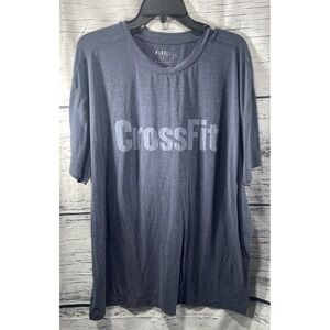NoBull Mens T Shirt XXXL Gray Short Sleeve Soft Stretch Tee Crew Crossfit